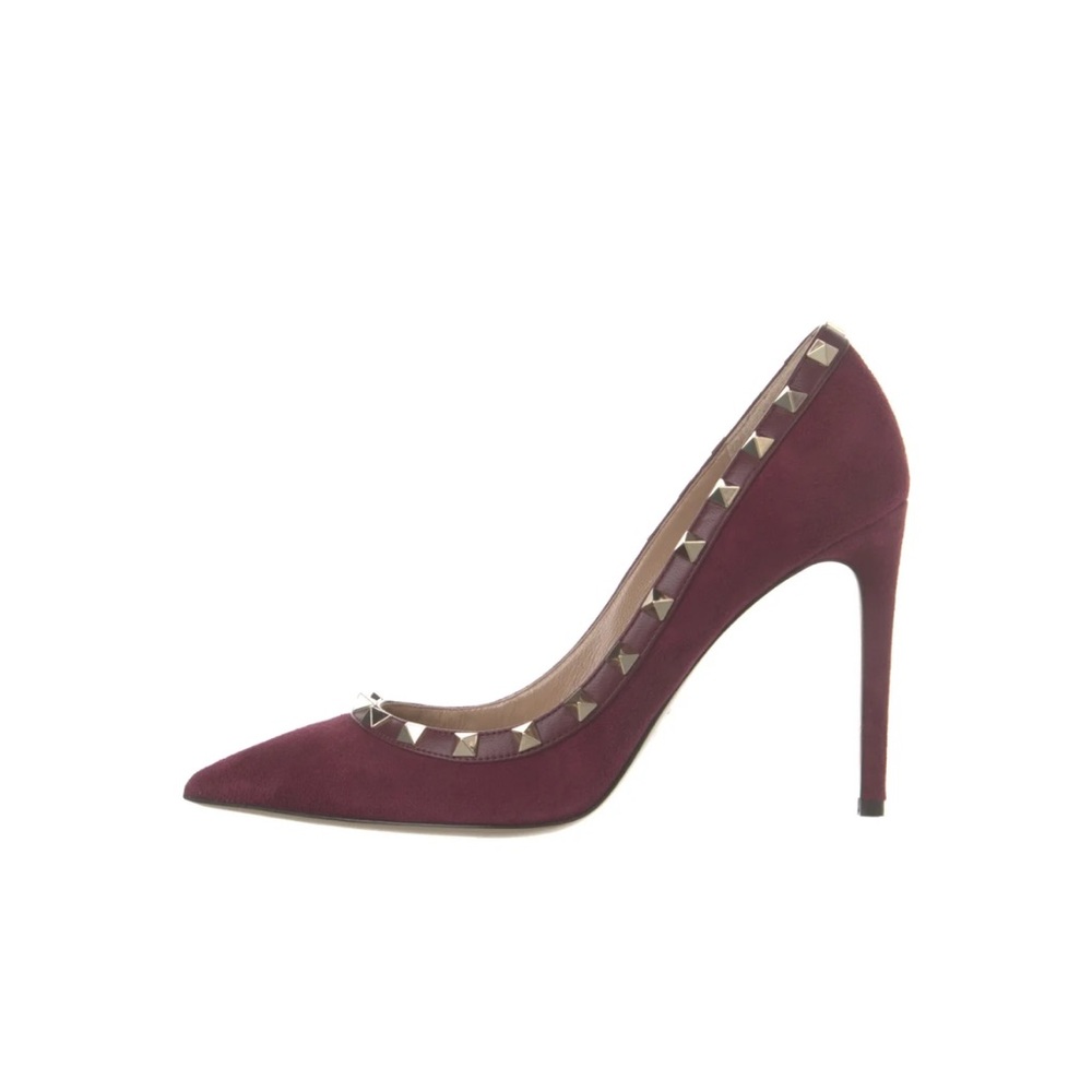 Valentino Garavani Rockstud Suede Pumps